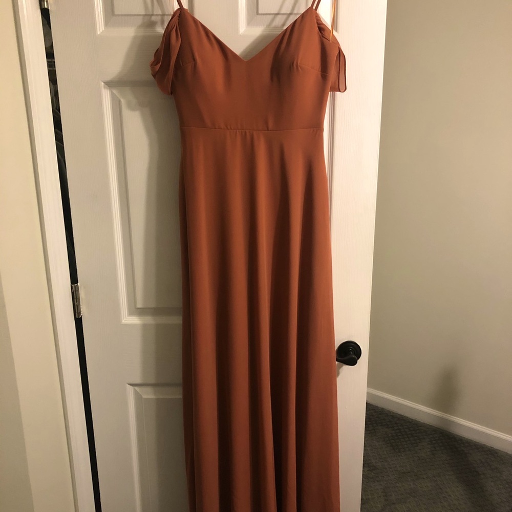 Birdy Grey Devin Convertible Bridesmaid Dress Desert Rose